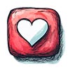Social Media Marketing Hand drwan image of sopcial media icons