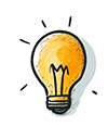 Capture emails hand drawn image of a lightbulb representing an idea