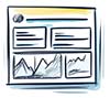 Web redesign layout Image