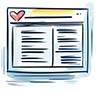 Web redesign layout Image