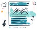 web redesign signs Image