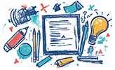 Increase website Traffic hand drawn mood board