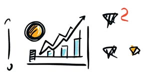 Marketing Strategy Hand drawn iumage of a marketing strategy