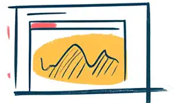 Successful Branding Hand drawn image of representation of a successful brand