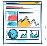 Successful Branding Hand drawn image of representation of a successful brand