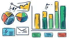 Defining the brand hand drawn image representing brand definition
