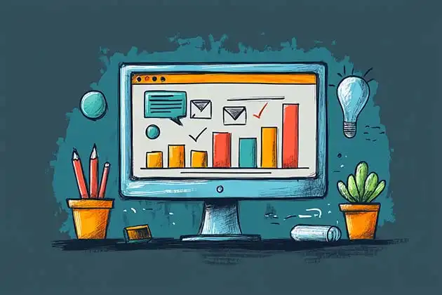 handr drawn image of graph